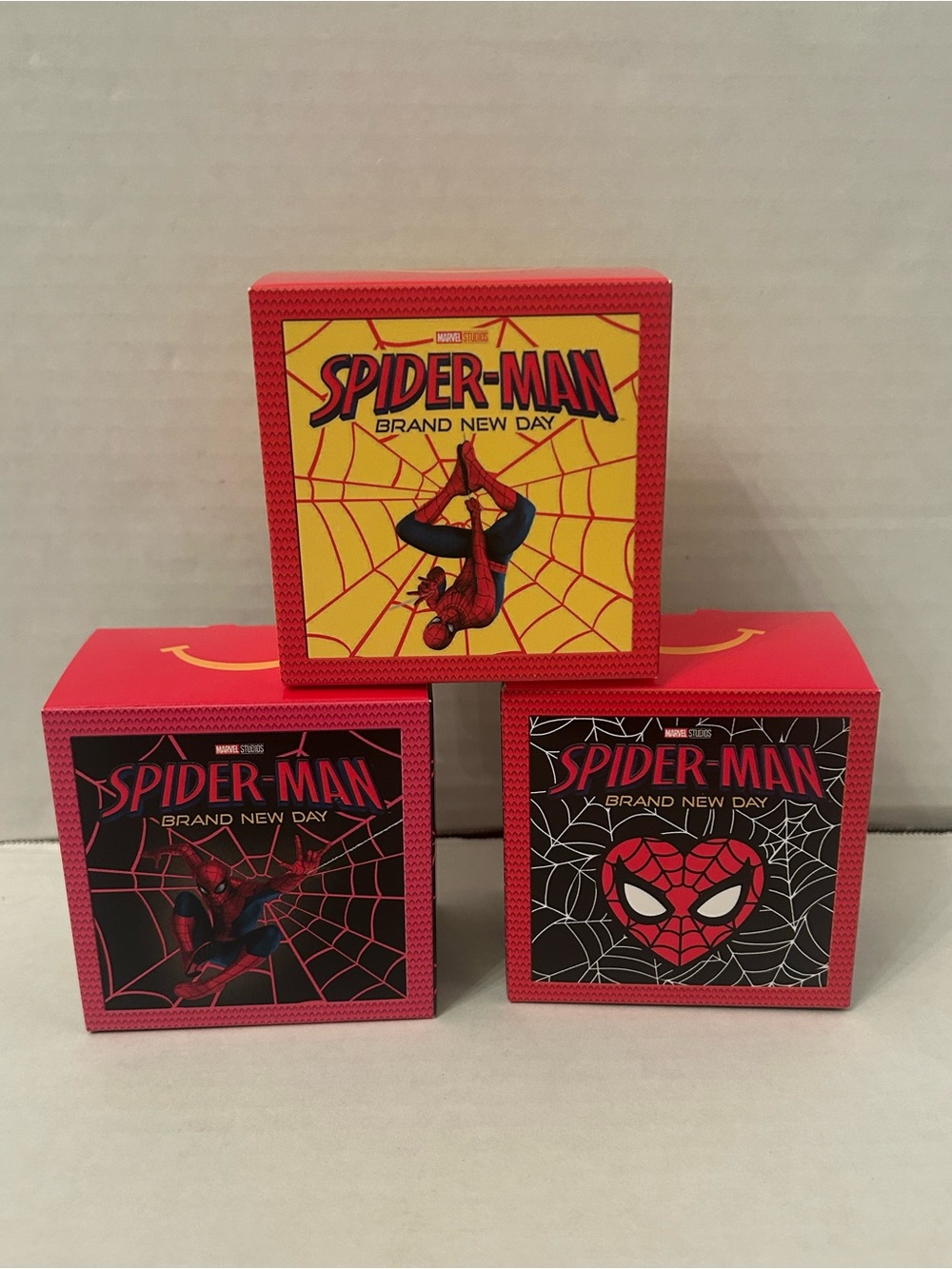 Spiderman McDonald’s Kids Toy Spiderman collection